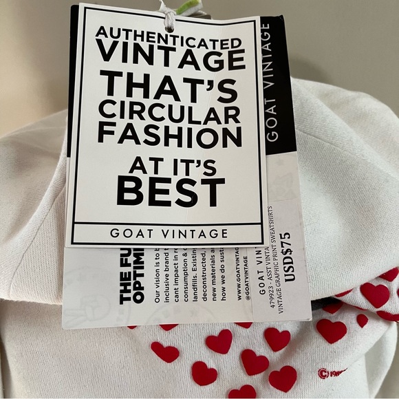 VINTAGE Hershey’s Kiss crewneck made in USA - Picture 2 of 4